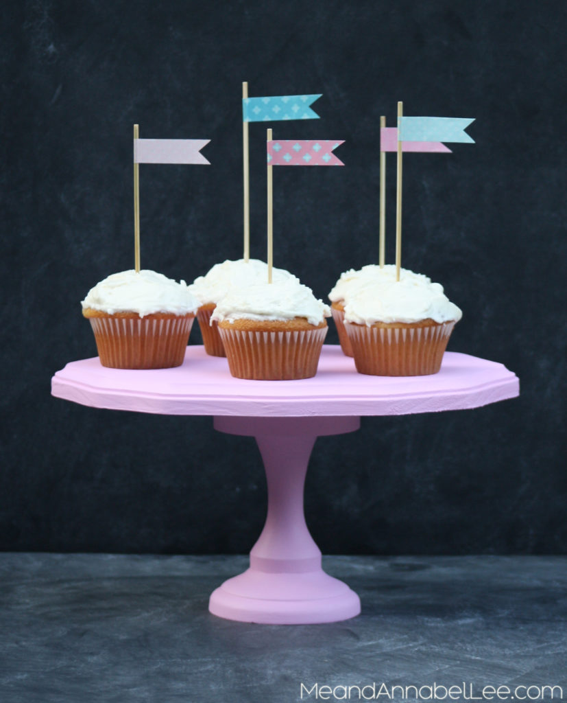 Painted Wooden Cake Stand, DIY Cake Stand, Birthday Party ...www.MeandAnnabelLee.com