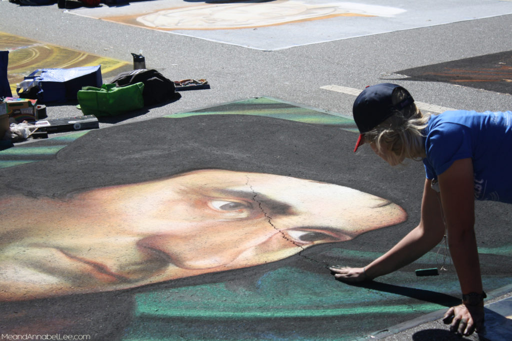 Things to Do in the Atlanta Area - Chalktoberfest 2016 - Marietta, Ga - Dont miss the chance to see these artists at work! ... www.MeandAnnabelLee.com