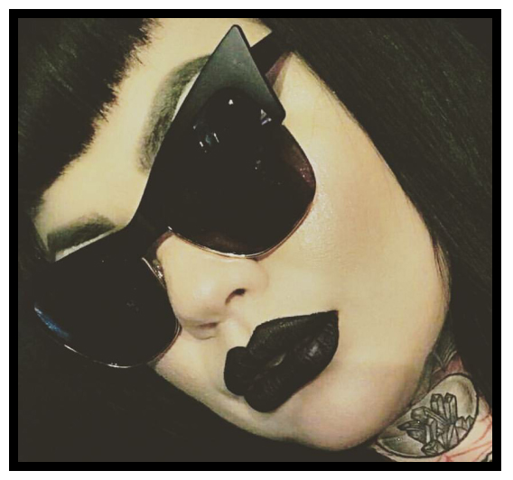 25 Must Have Fashion accessories for Goths in Hot Weather | Felicia Cat Eye Shades | Gothic Sunglasses | Swim Noir | www.MeandAnnabelLee.com