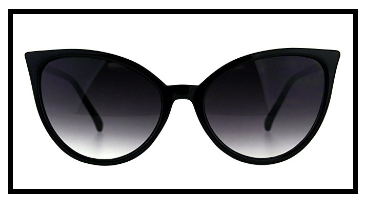 25 Must Have Summer Accessories for Goths at the Beach | Black Cat Eye Sunglasses | Gothic Shades | Swim Noir | www.MeandAnnabelLee.com