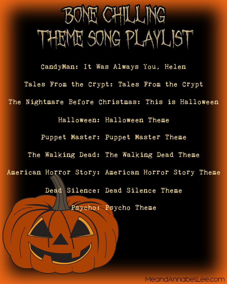 Bone Chilling Theme Song Playlist for your next Haunted Event ...