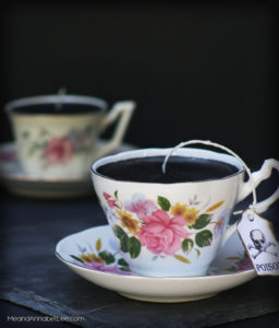 DIY Victorian Gothic Black Tea Cup Candles - Goth It Yourself Candlemaking - How to Make Candles - Vintage Tea Cup Trash to Treasure - www.MeandAnnabelLee.com - - Blog for all things Dark, Gothic, Victorian, & Weird