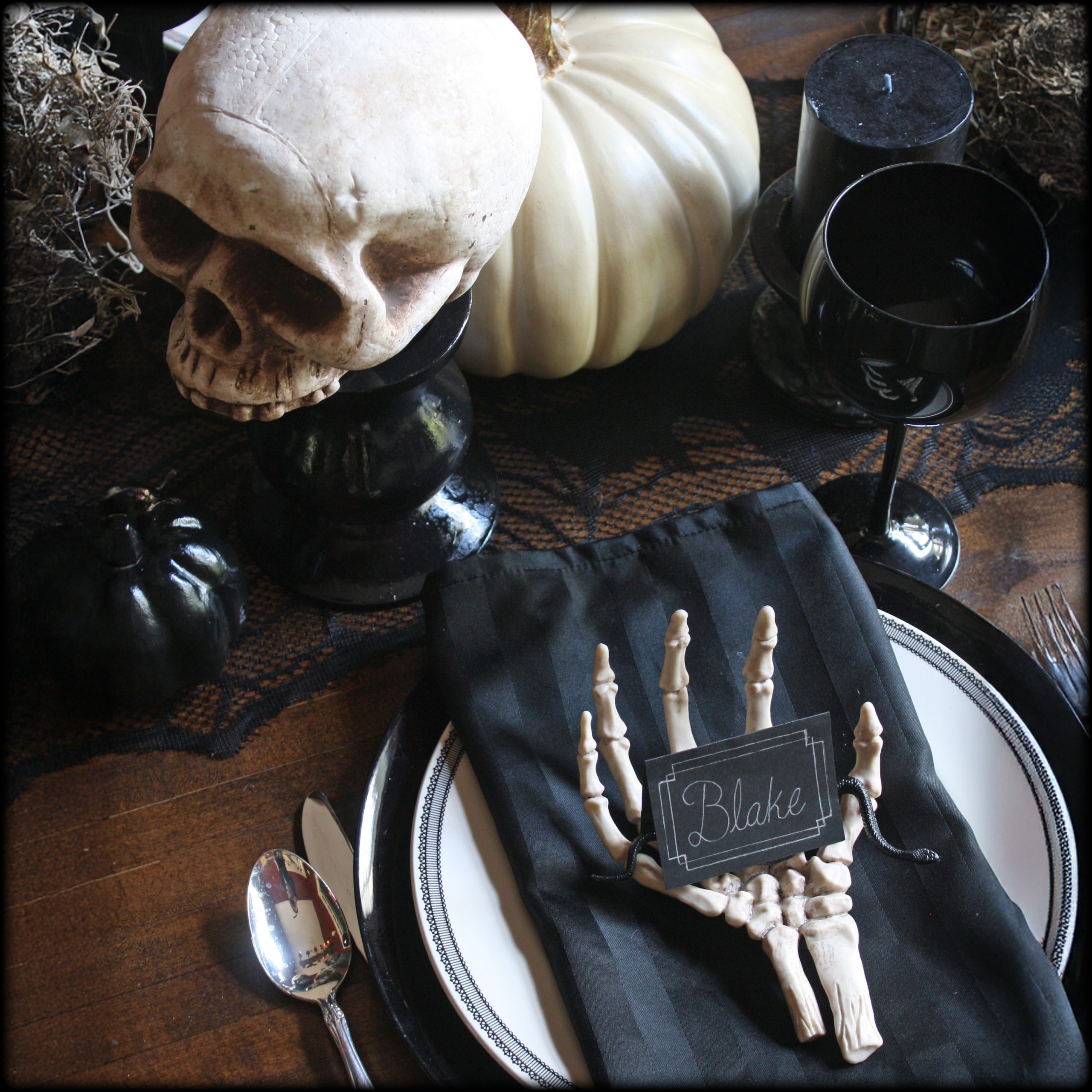 Halloween Dinner Party | Gothic Entertaining | Me and Annabel Lee