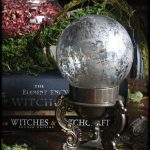 5 Easy Ideas for DIY Crystal Balls | Faux Mercury Glass Tutorial | Halloween Crafts and Decorations | Witches Dinner Party Table Setting | Pagan Fortune Telling | Gazing Balls |www.MeandAnnabelLee.com