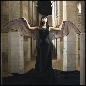 Bat Lover's Shopping & Gift Guide to celebrate Bat Appreciation Day | Sheer Bat Wings Cape / Costume / Halloween | Gothic Apparel | #standwithsmall Me and Annabel Lee