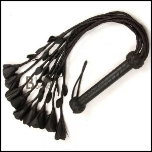 Valentine Gift Guide - Dark, Curious, Gothic Valentine's Day and Anti Valentine gift ideas for him and for her | Black Roses Leather Flogger | Bouquet of Roses | Cat-O-Nine Tails | Braided Falls | Kinky Valentine | Fetish | Bondage | Me and Annabel Lee