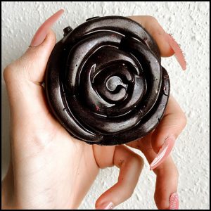 Valentine Gift Guide - Dark, Curious, Gothic Valentine's Day and Anti Valentine gift ideas for him and for her | Black Rose Soap | Scented Soap | Goth Bath | Me and Annabel Lee